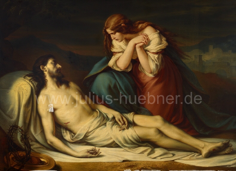 1859 Magdalena am Leichnam Christi | JULIUS HÜBNER