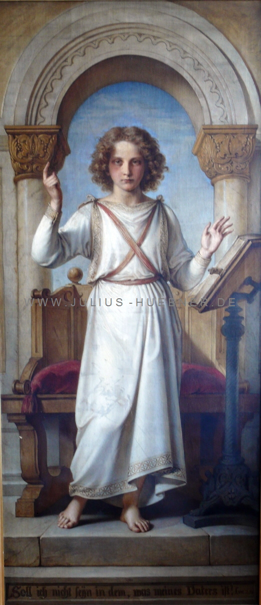 1861 12jährige Christus im Tempel