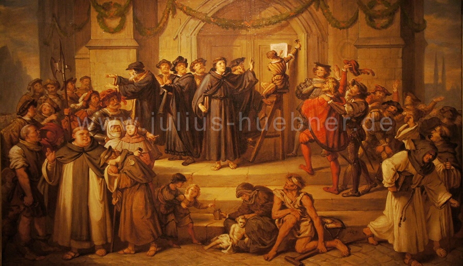 1878 Luther Thesenanschlag | JULIUS HÜBNER