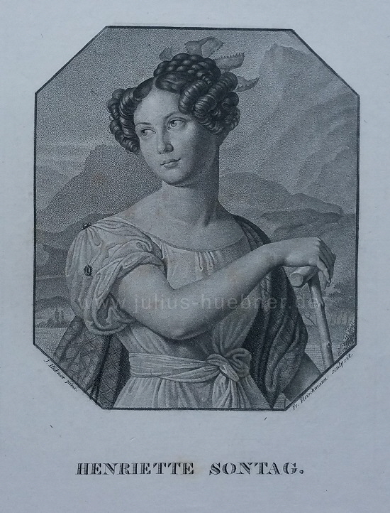 1827 Henriette Sontag | Julius Hübner
